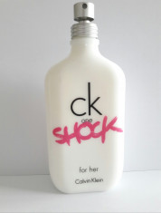 Edt Ck SHOCK for her tester original 200 ml nou foto