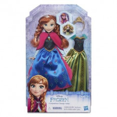 Papusa Disney Frozen Coronation Change Anna foto