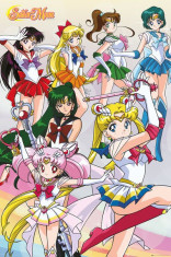 Sailor Moon Poster Team 61 x 91 cm foto