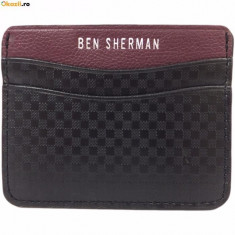 PRET REDUS Portofel Credit Card Holder marca BEN SHERMAN LONDON foto