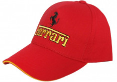 Sapca Ferrari Trucker - Sapca, Sepci Trucker fara plasa, Sepci Snapback. foto