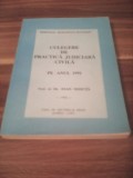 CULEGERE DE PRACTICA JUDICIARA CIVILA PE ANUL 1991-IOAN MIHUTA 1992