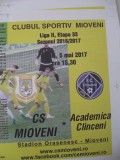 CS Mioveni - Academica Clinceni (5 mai 2017)