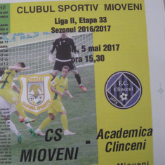 CS Mioveni - Academica Clinceni (5 mai 2017)