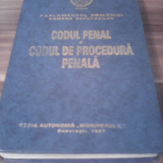 CODUL PENAL/CODUL DE PROCEDURA PENALA