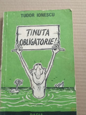 TUDOR IONESCU - ?INUTA OBLIGATORIE foto