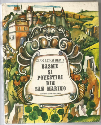 B(01) GIAN LUIGI BERTI-Basme si povestiri din San Marino foto