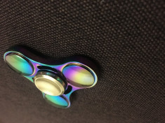 Fidget spinner Curcubeu culori sterse foto