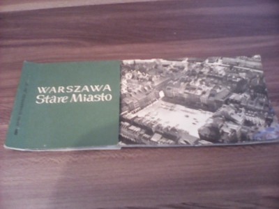 SET CARTI POSTALE 7 BUC.VARSOVIA ALB NEGRU foto