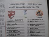 Dinamo Bucuresti - Hibernians FC Paola (27 iulie 2006 / foaie de joc)