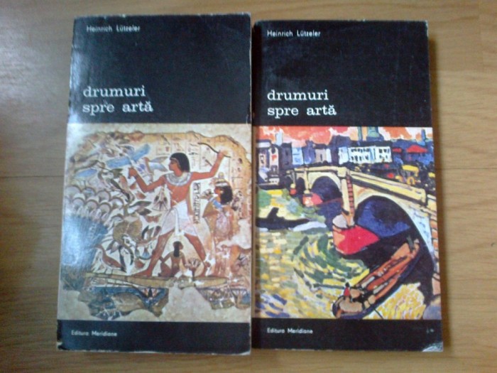 n1 Heinrich Lutzeler - Drumuri spre arta (2 volume)