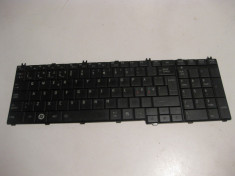 tastatura laptop TOSHIBA C660 D , functionala , stare buna MP-09N16DN-698 foto
