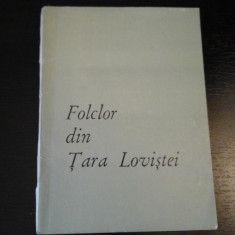 Folclor din Tare Lovistei, Casa Creatiei Populare Valcea, 1970, 207 pag