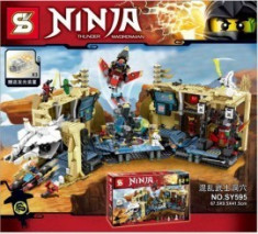 Lego NINJAG samurai X cave chaos - 1341 piese Autentic HomeTV foto