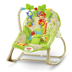 Balansoar bebe 2 in 1 Infant to Toddler Rainforest Friends Fisher Price foto