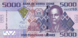 Bancnota Sierra Leone 5.000 Leones 2013 - P32b UNC