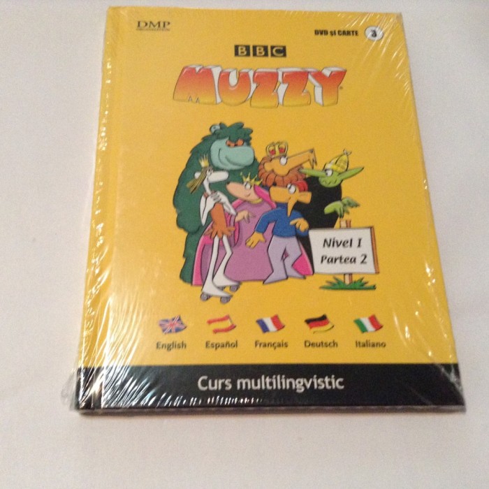 BBC MUZZY CURS MULTILINGVISTIC PENTRU COPII. CONTINE CD SI CARTE - NR 3,RF12/1