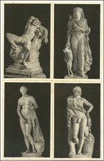 Sculptura - lot carti postale vechi foto