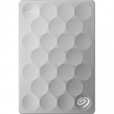 HDD extern Seagate, 1TB, Backup Plus Ultra Slim, 2.5&amp;amp;quot;, USB3.0, platina foto