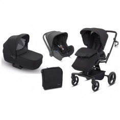 Carucior Quad System 3 in 1 Total Black foto