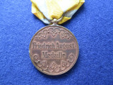 1914 1918 Medalie Germania Friedrich August Medaille WW1 decoratie Saxonia
