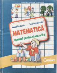 MATEMATICA. MANUAL PENTRU CLASA A II A de ALEXANDRINA DUMITRU foto