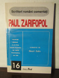 PAUL ZARIFOPOL COMENTAT DE HENRI ZALIS