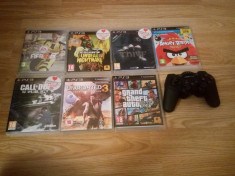 Vand PlayStation 3 cu FIFA 17,GTA V si alte 5 jocuri. foto