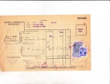 Bnk fil Timbru fiscal 3 lei + 2 lei Timbrul aviatiei pe chitanta 1939