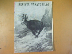 Revista vanatorilor noiembrie 1938 Cornu Timisoara Fagaras Odorhei sitari foto