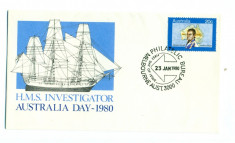 AUSTRALIA - FDC 1980 - HMS Investigator foto