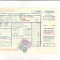 bnk fil 1 leu timbru fiscal + 1 leu FN al aviatiei pe factura 1936