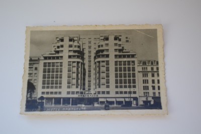 Carte postala liliput - Poza - Bucuresti - Hotel Ambasador foto