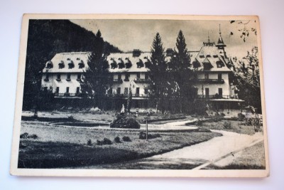 Carte postala - Poza - Calimanesti - Hotelul Statului foto