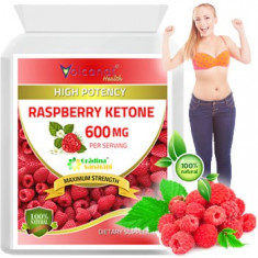 Raspberry Ketone 600Mg (Cetona de Zmeura) - Slabire, Detoxifiere, Antioxidant foto