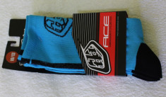 Troy Lee Designs Ace Performance Crew - Albastru 43-46 L/XL sosete MTB foto