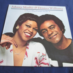 Johnny Mathis&Deniece Williams - That's What Friends Are For_vinyl,LP_Columbia