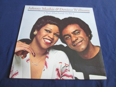 Johnny Mathis&amp;amp;Deniece Williams - That&amp;#039;s What Friends Are For_vinyl,LP_Columbia foto