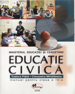 Educatie Civica Manual Pt Clasa A Iv A De Tudora Pitila Clasa 4