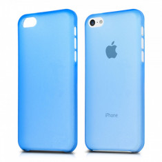 Husa silicon albastru Iphone 5C 5 C