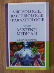 VIRUSOLOGIE, BACTERIOLOGIE SI PARAZITOLOGIE,pentru asistenti - MOLDOVEANU foto