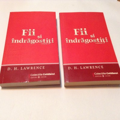 D.H.LAWRENCE - FII SI INDRAGOSTITI,RF12/1 foto