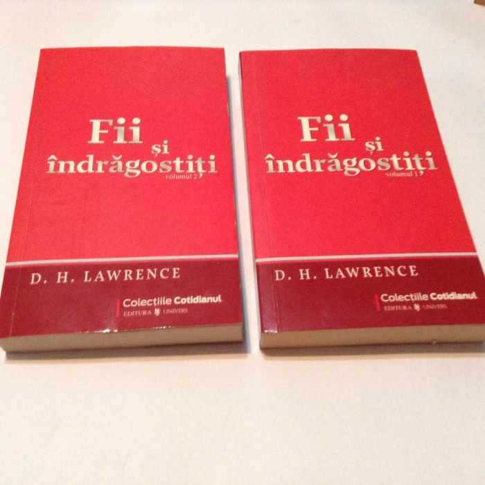 D.H.LAWRENCE - FII SI INDRAGOSTITI,RF12/1