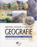 GEOGRAFIE. MANUAL PT CLASA A IV A de CLEOPATRA MIHAILESCU, Clasa 4, Didactica si Pedagogica