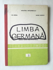 LIMBA GERMANA - MANUAL PENTRU ANUL III DE STUDIU - LIDIA EREMIA ( Sif ) foto