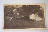 Carte postala - Poza - Grigorescu - In pajiste, Circulata, Printata