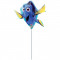 Balon Mini Figurina Finding Dory - umflat + bat si rozeta, Amscan 32310