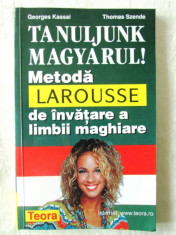 &amp;quot;METODA LAROUSSE DE INVATARE A LIMBII MAGHIARE&amp;quot;, G. Kassai / T. Szende, 2000 foto