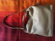 Geanta FURLA originala culoare taupe foto