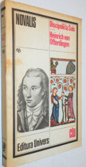 Novalis - Discipolii la Sais Heinrich von Ofterdingen foto